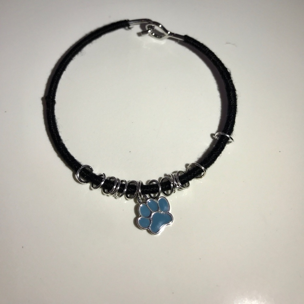 Paw print bangle